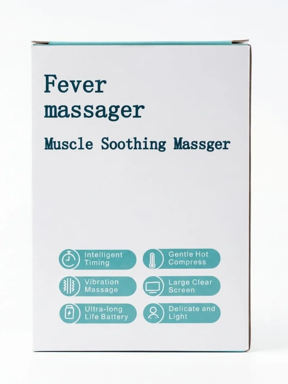 Fever Massager Muscle Soothing Massager - Teal/White - Picture 1 of 2